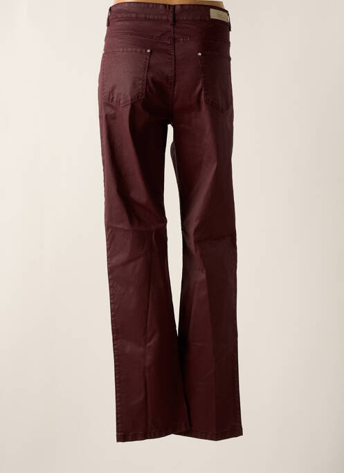 Pantalon drept violet SIGNATURE femeie