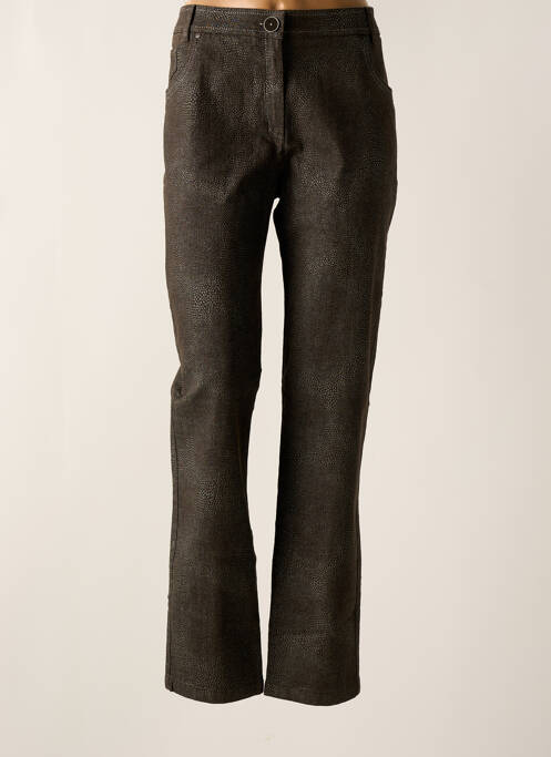 Pantalon drept gri DIVAS femeie