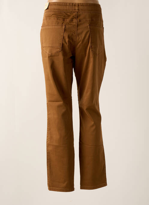 Pantalon slim maro RED BUTTON femeie