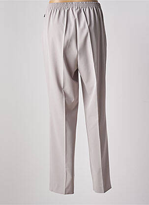 Pantalon drept țesătură crep mărime normală gri ADELINA BY SCHEITER femeie