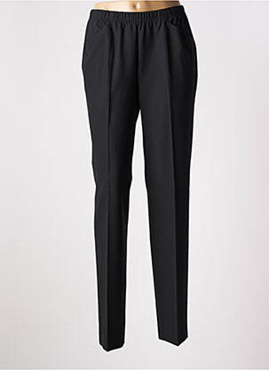 Pantalon slim talie înaltă talie înaltă negru STARK femeie