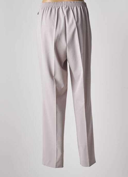 Pantalon drept gri ADELINA BY SCHEITER femeie