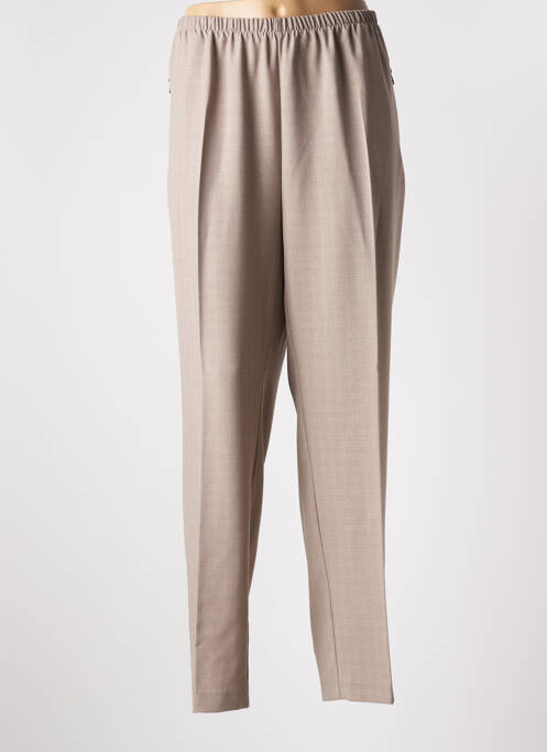 Pantalon drept maro BRANDTEX femeie