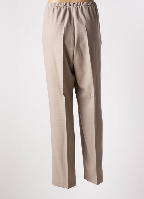 Pantalon drept maro BRANDTEX femeie
