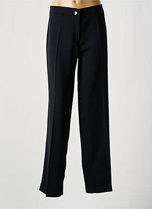 Pantalon drept elasticitate mărime normală negru DIVAS femeie