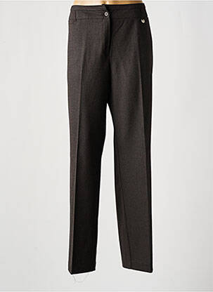 Pantalon drept elasticitate mărime normală maro SIGNE NATURE femeie
