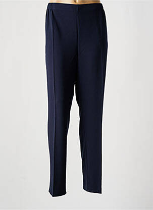 Pantalon slim talie elastică mărime normală albastru SHARE femeie