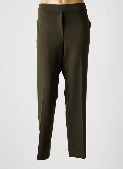 Pantalon slim verde SIGNE NATURE femeie