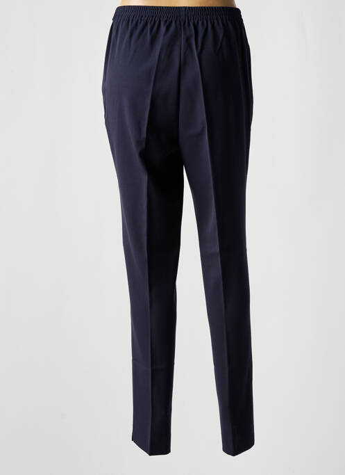 Pantalon slim albastru ADELINA BY SCHEITER femeie