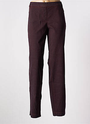 Pantalon drept violet ASCARI femeie