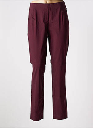 Pantalon slim talie elastică violet ADELINA BY SCHEITER femeie