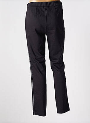 Pantalon 7/8 talie elastică negru ADELINA BY SCHEITER femeie