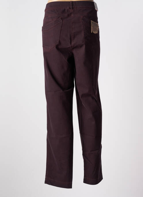 Pantalon drept violet ASCARI femeie