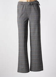 Pantalon drept talie elastică mărime normală negru COPENHAGEN femme