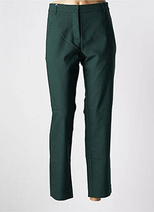 Pantalon chino mărime normală mărime normală verde COPENHAGEN femeie