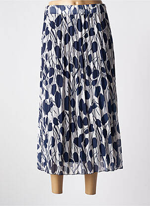 Fustă lungă albastru VICTORIA femeie
