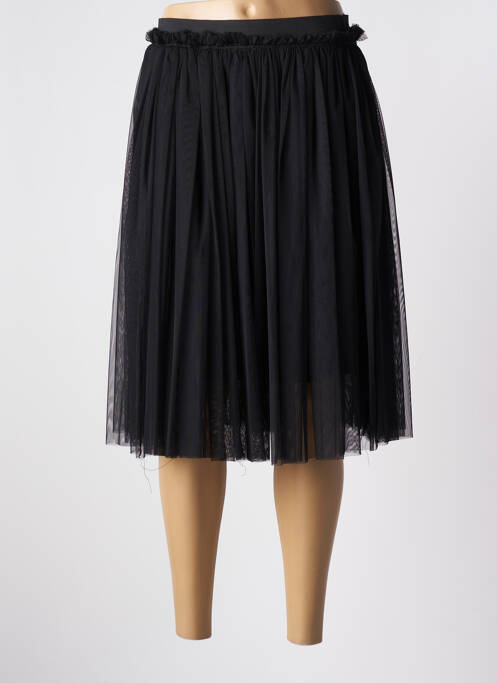 Fustă midi negru MIVITE femeie