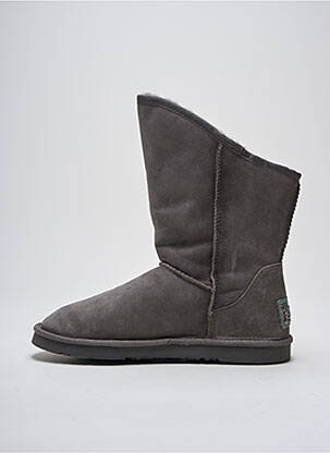 Botine/ghete umplută toc plat până la 3 cm gri AUSTRALIA LUXE COLLECTIVE femeie
