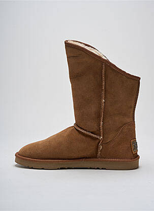 Botine/ghete umplută toc plat până la 3 cm maro AUSTRALIA LUXE COLLECTIVE femeie