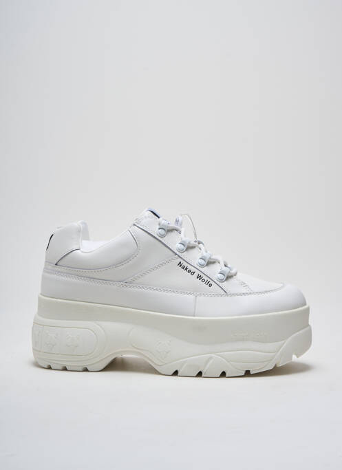 Adidași alb NAKED WOLFE unisex