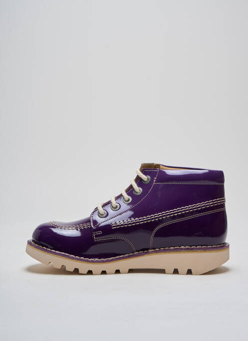 Botine/Ghete violet KICKERS femeie