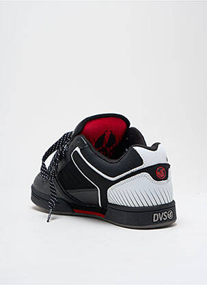 Adidași material neted vârf rotund negru DVS bărbat