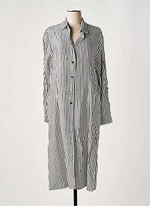 Rochie midi gri LES TROPEZIENNES PAR M.BELARBI femeie