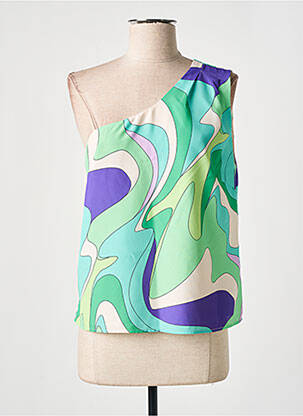 Top verde MORGAN femeie