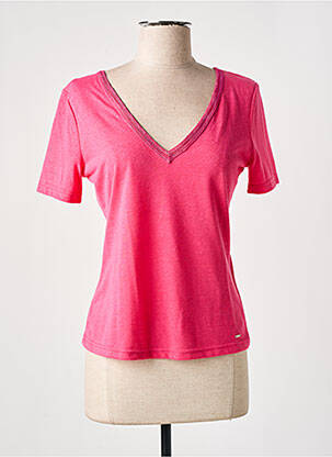 Tricou roz MORGAN femeie