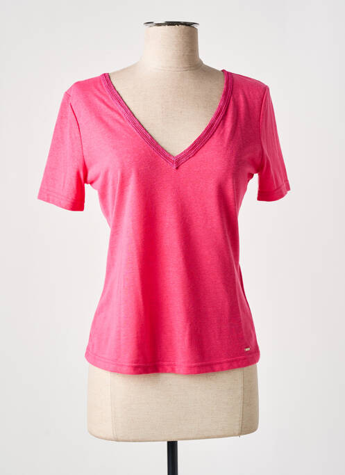 Tricou roz MORGAN femeie