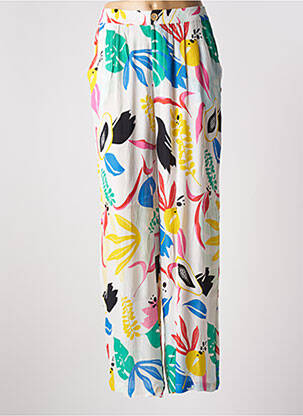 Pantalon larg alb LES TROPEZIENNES PAR M.BELARBI femeie