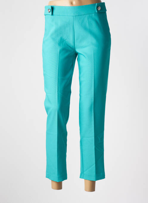 Pantalon 7/8 albastru MORGAN femeie