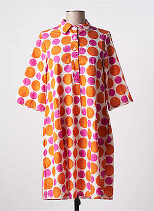 Rochie scurtă portocaliu BLANC BOHEME femeie