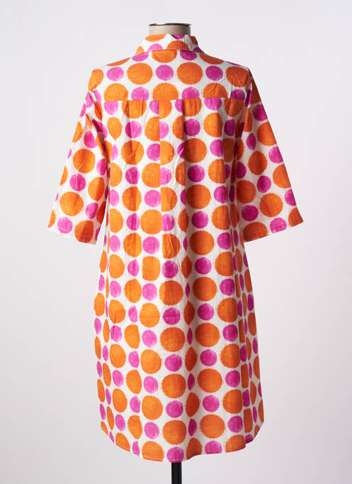 Rochie scurtă portocaliu BLANC BOHEME femeie