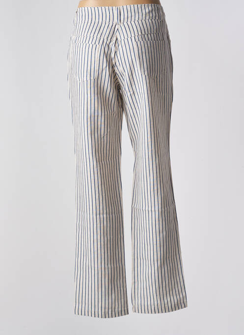 Pantalon drept albastru BLANC BOHEME femeie