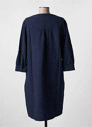 Rochie midi mâneci 3/4 mâneci 3/4 albastru CECIL femeie
