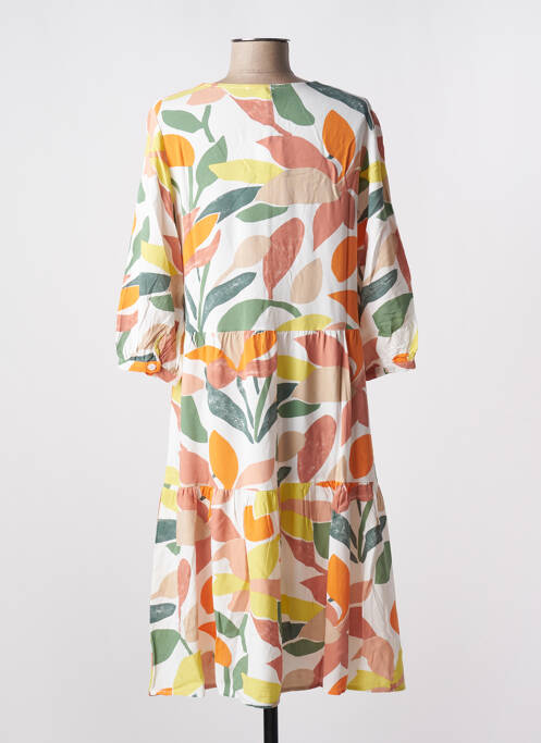 Rochie midi galben M.X.O femeie