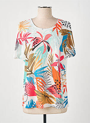 Tricou alb CHRISTINE LAURE femeie