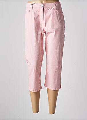 Pantalon trei sferturi roz BETTY BARCLAY femeie