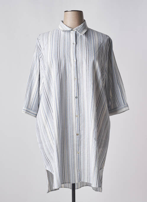 Rochie midi albastru BARANDI femeie