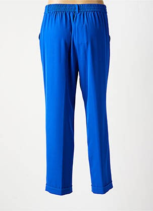 Pantalon drept talie înaltă talie înaltă albastru TINTA STYLE femeie