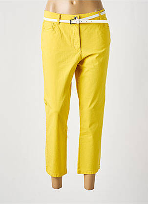 Pantalon trei sferturi galben BETTY BARCLAY femeie