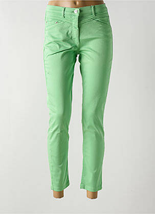 Pantalon 7/8 talie înaltă talie înaltă verde BETTY BARCLAY femeie