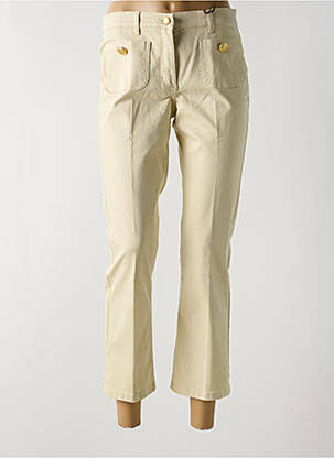 Pantalon 7/8 țesătură poplin mărime normală verde BETTY BARCLAY femeie