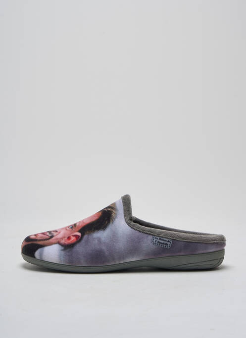 Papuci/Pantofi de casă gri LA MAISON DE L'ESPADRILLE bărbat