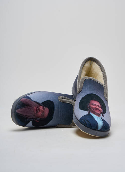 Papuci/Pantofi de casă gri LA MAISON DE L'ESPADRILLE bărbat