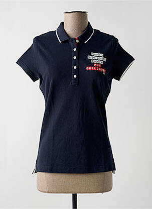 Polo albastru KAPITALES femeie