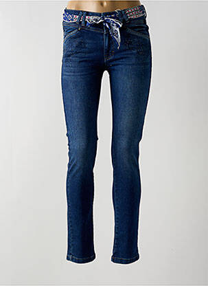 Blugi skinny albastru FRED SABATIER femeie