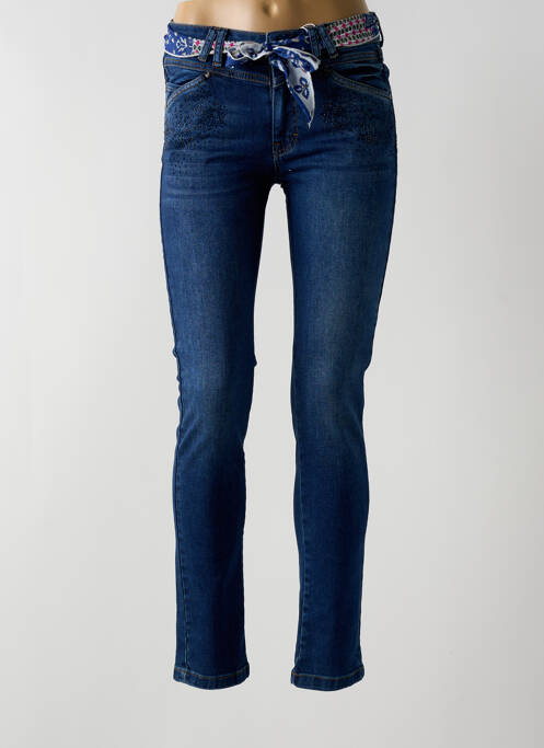 Blugi skinny albastru FRED SABATIER femeie