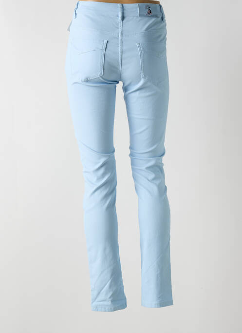 Pantalon slim albastru S.QUISE femeie